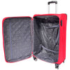 Soft 8 Wheel Spinner Expandable Luggage Malaga Red 6
