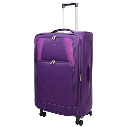 Four Wheel Lightweight Suitcase Columbia