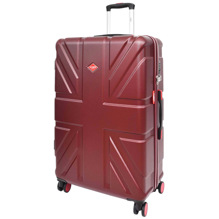 Four Wheel Hard Shell Suitcase Union Jack