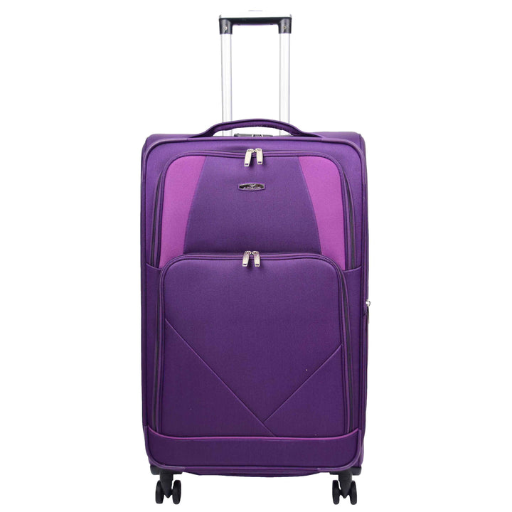 Four Wheel Lightweight Suitcase Columbia