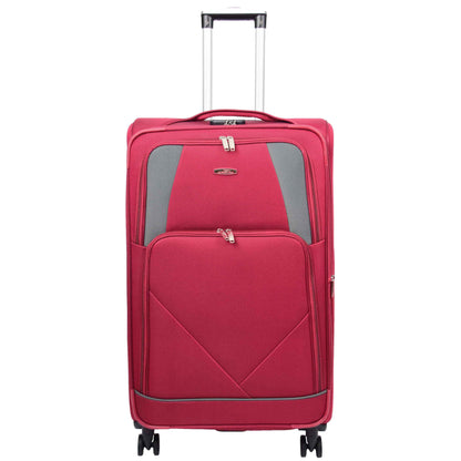 Four Wheel Lightweight Suitcase Columbia