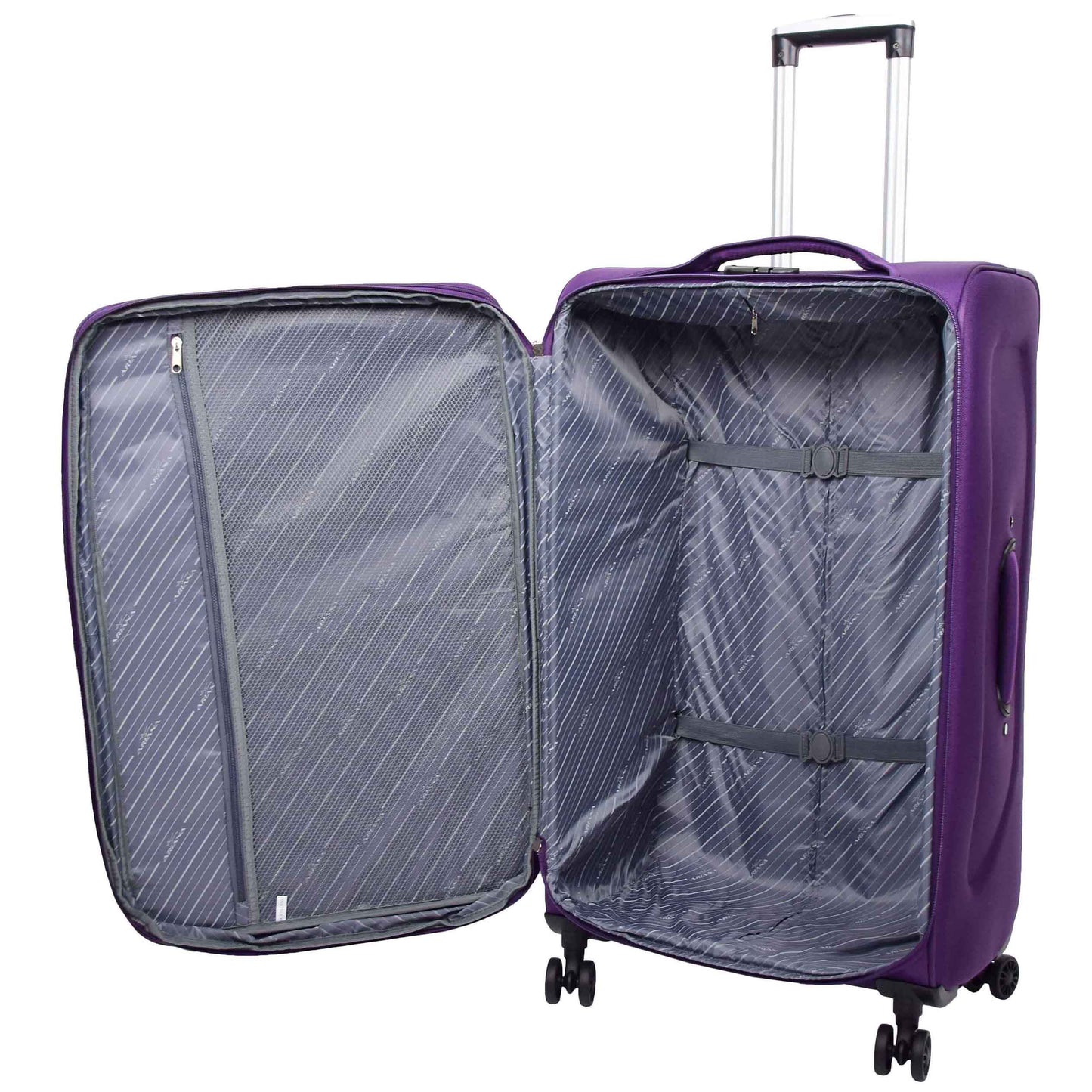 Four Wheel Lightweight Suitcase Columbia