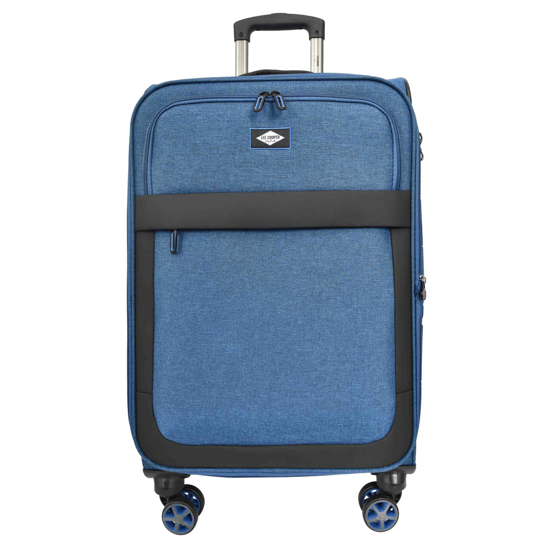 Soft Expandable Wheeled Luggage With Lock Nimbus Navy 7