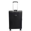 Four Wheel Suitcase Luggage TSA Soft Okayama Black 7