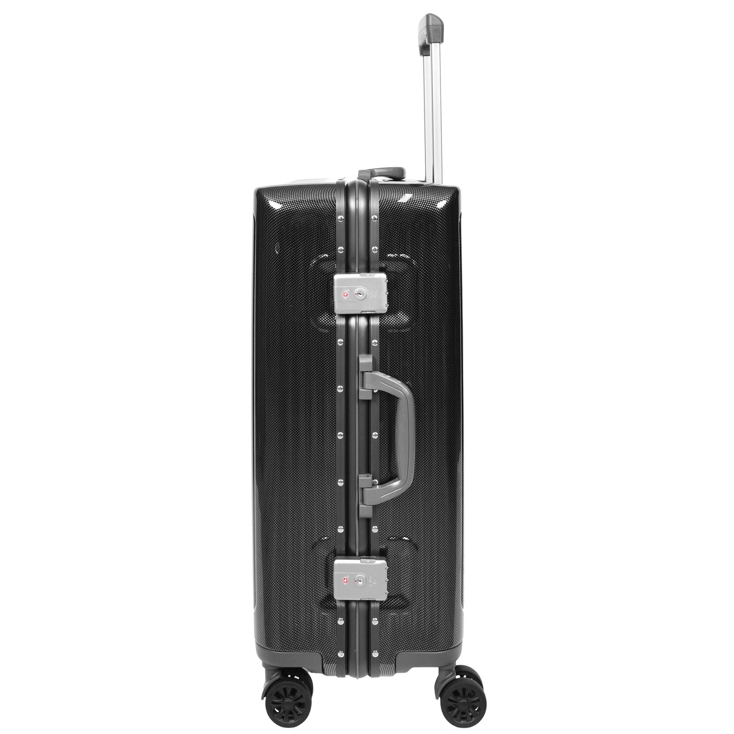 Four Wheel Suitcase Metal Frame Hard Shell Luggage Titan