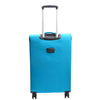 Four Wheel Suitcase Luggage TSA Soft Okayama Teal 8