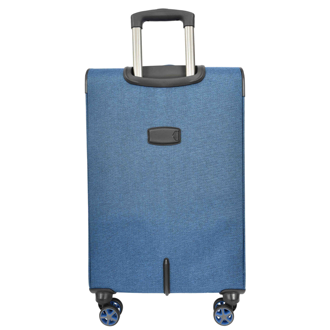 Soft Expandable Wheeled Luggage With Lock Nimbus Navy 10