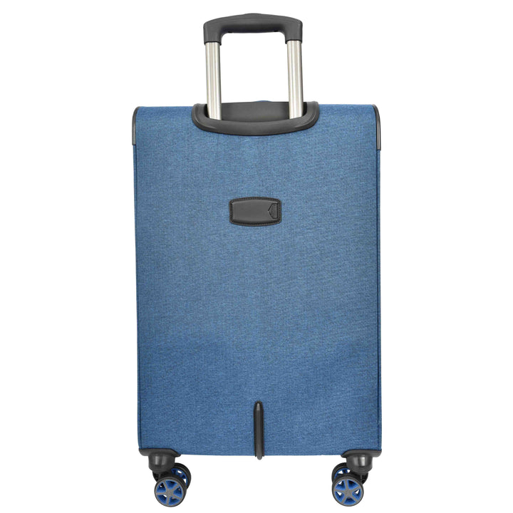 Soft Expandable Wheeled Luggage With Lock Nimbus Navy 10