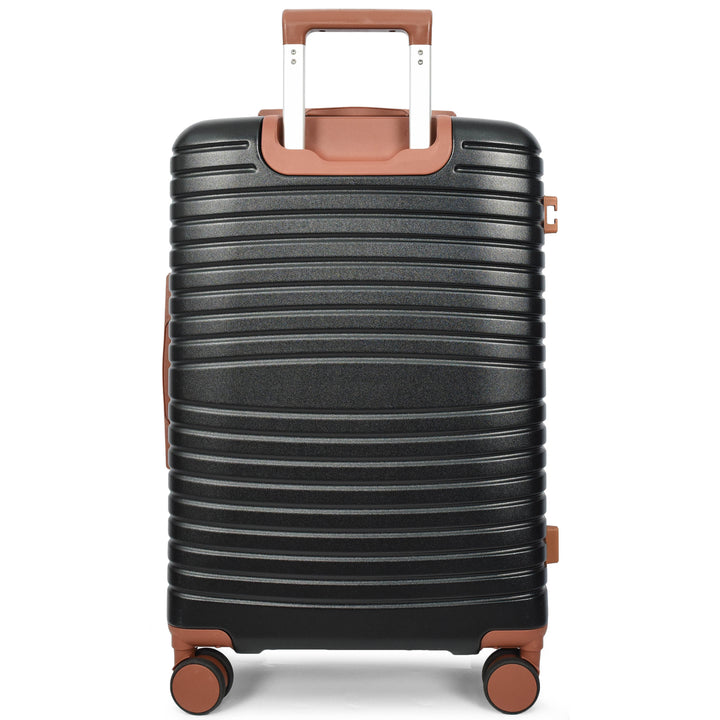 Four Wheel Hard Shell Travel Suitcase Durban black-8
