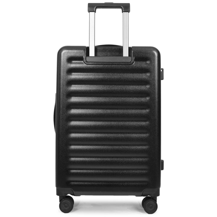 Four Wheel Suitcase Hard Shell Luggage Alaska Black
