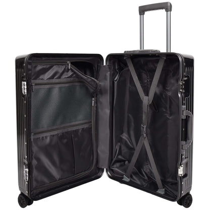 Four Wheel Suitcase Metal Frame Hard Shell Luggage Titan