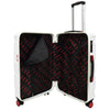 4 Wheel Spinner TSA Hard Travel Luggage Union Jack White 11