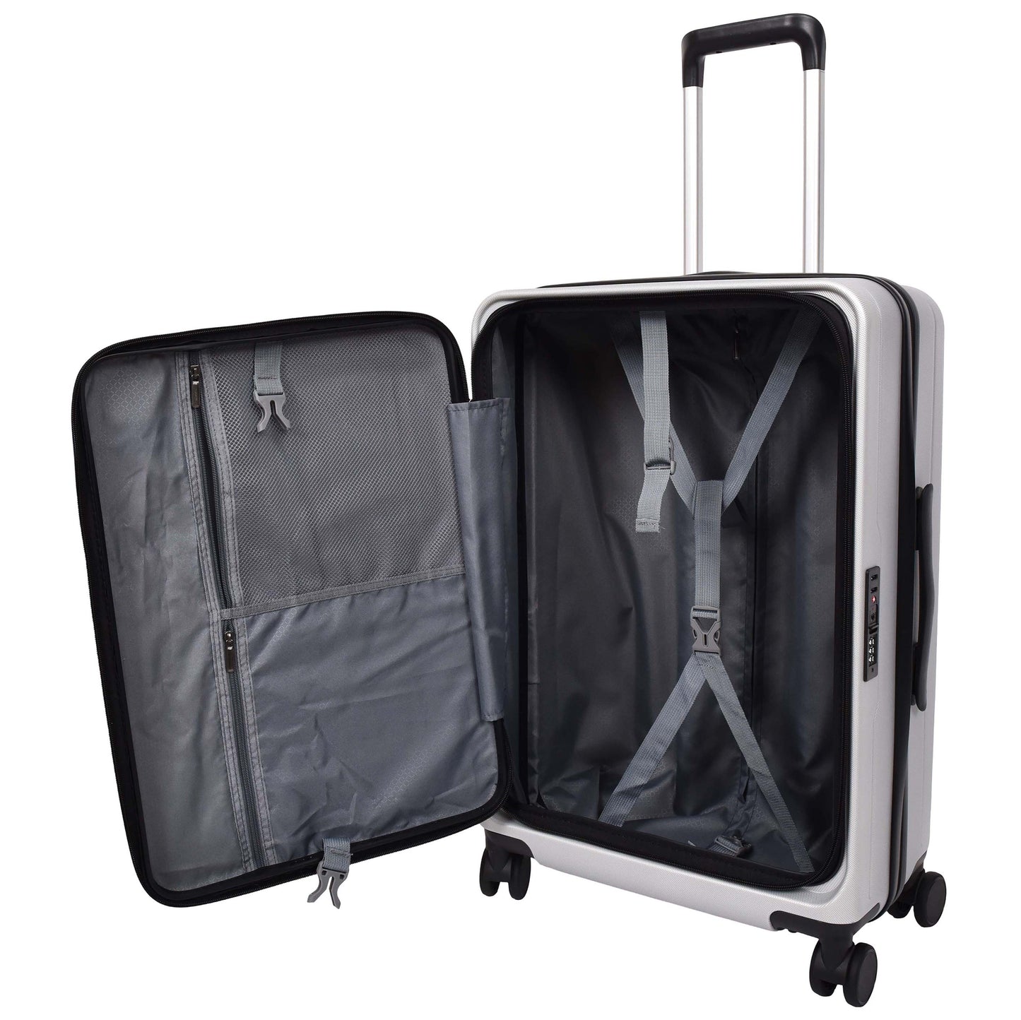 Four Wheel Suitcase Hard Shell Luggage Roamer