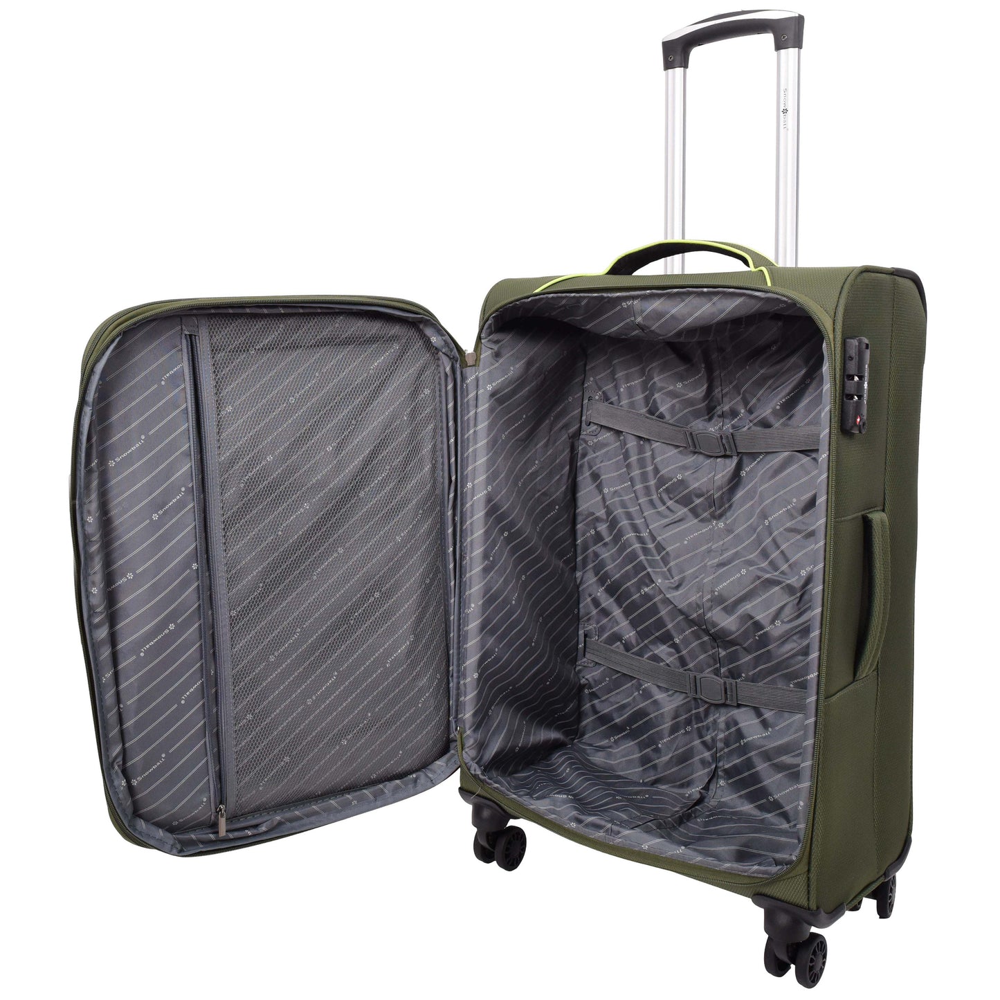 Four Wheel Suitcase Lightweight Soft Luggage HL22