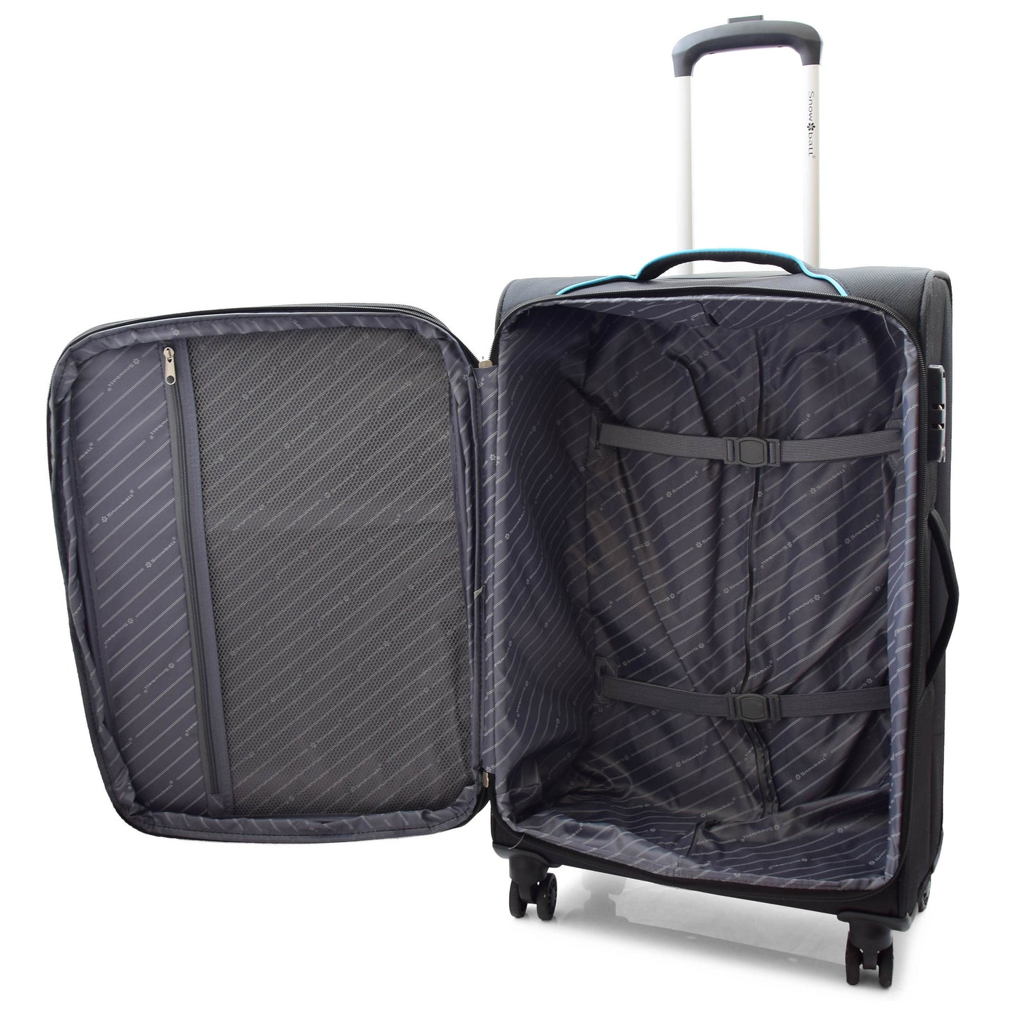 Four Wheel Suitcase Lightweight Soft Luggage HL22