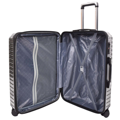 Four Wheel Suitcase Hard Shell Luggage Explorer