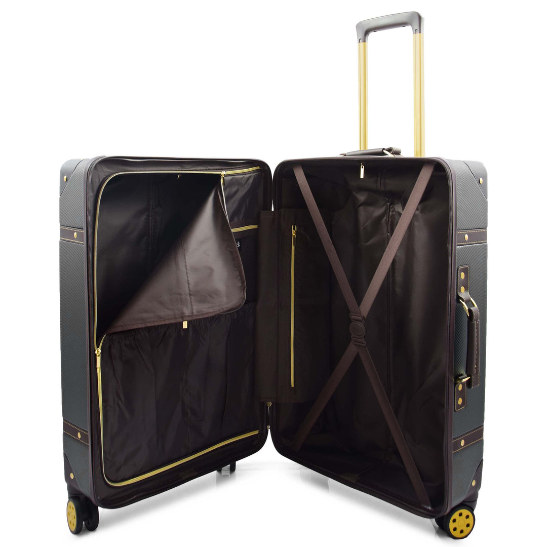 Four Wheel Hard Shell Classic Suitcase London