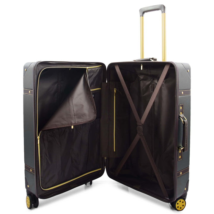 Four Wheel Hard Shell Classic Suitcase London