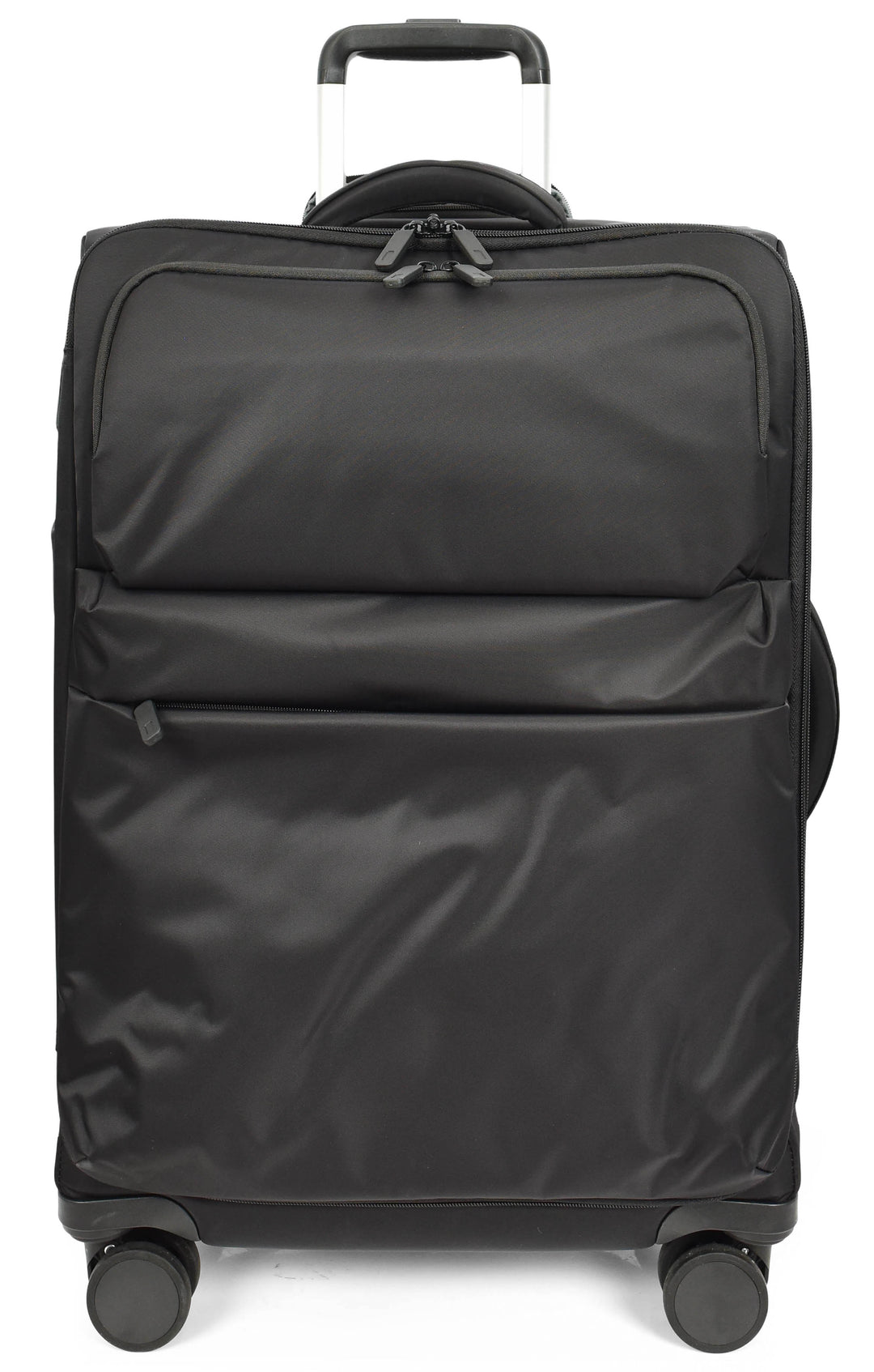 Soft Shell Luggage Suitcase with 8 Spinner Wheels, Lightweight Travel Trolley Bag - HOL-K71