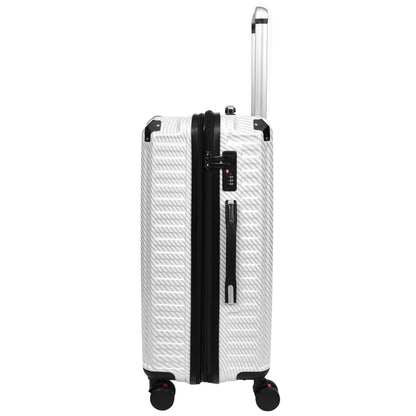 Four Wheel Suitcase Hard Shell Luggage Explorer