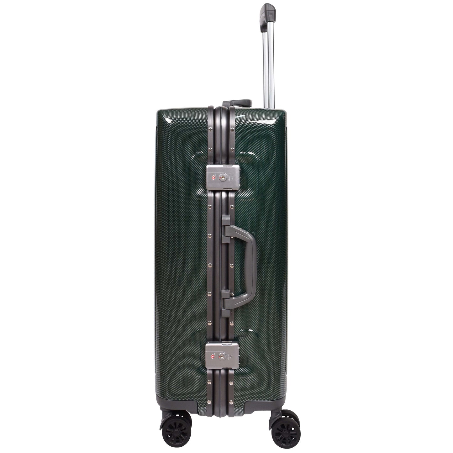 Four Wheel Suitcase Metal Frame Hard Shell Luggage Titan