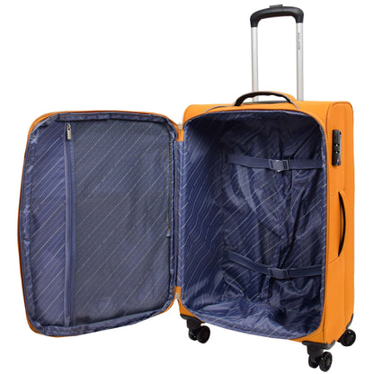 Four Wheel Suitcase Lightweight Soft Luggage HL22