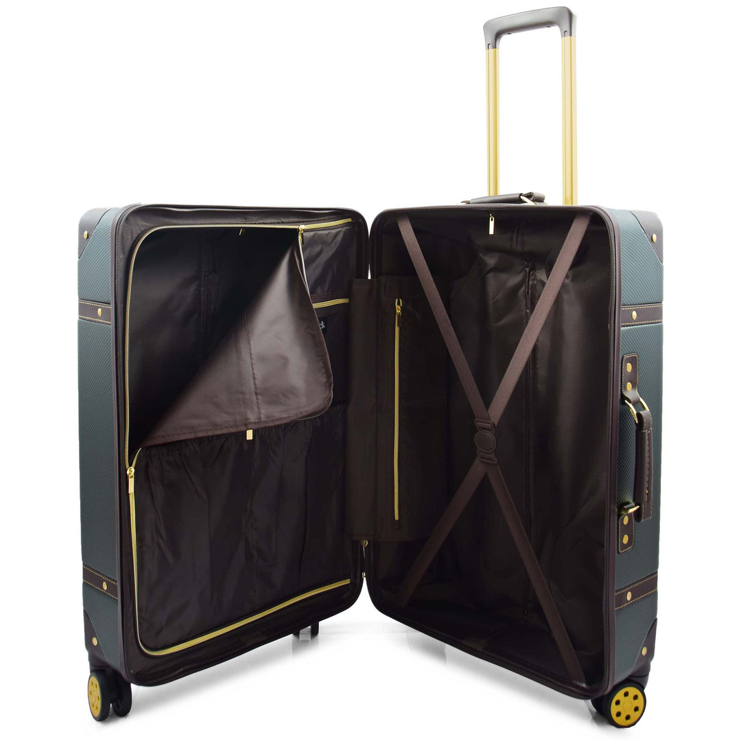 Four Wheel Hard Shell Classic Suitcase London