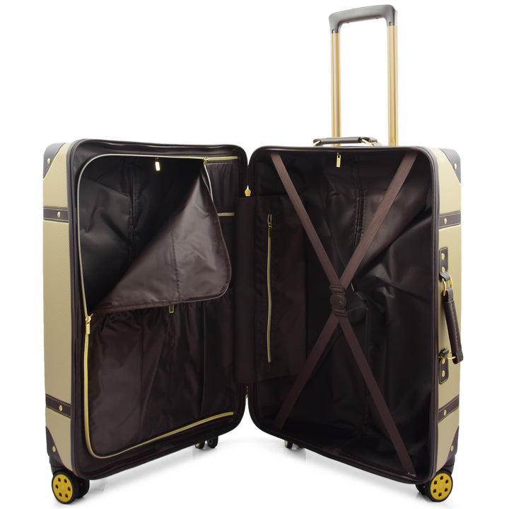 Four Wheel Hard Shell Classic Suitcase London