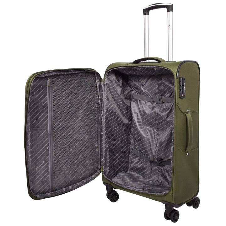 Four Wheel Lightweight Travel Suitcase Pokeno