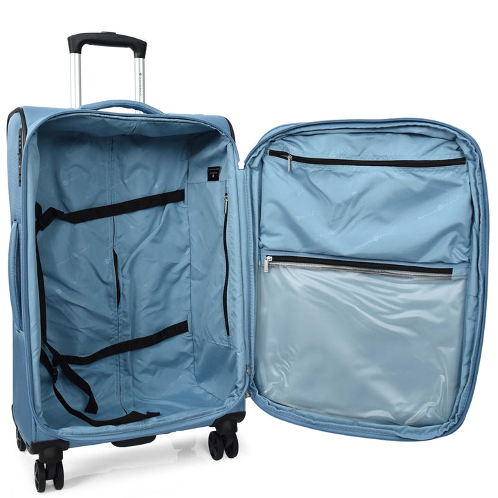 Four Wheel Suitcase Lightweight Expandable Quito