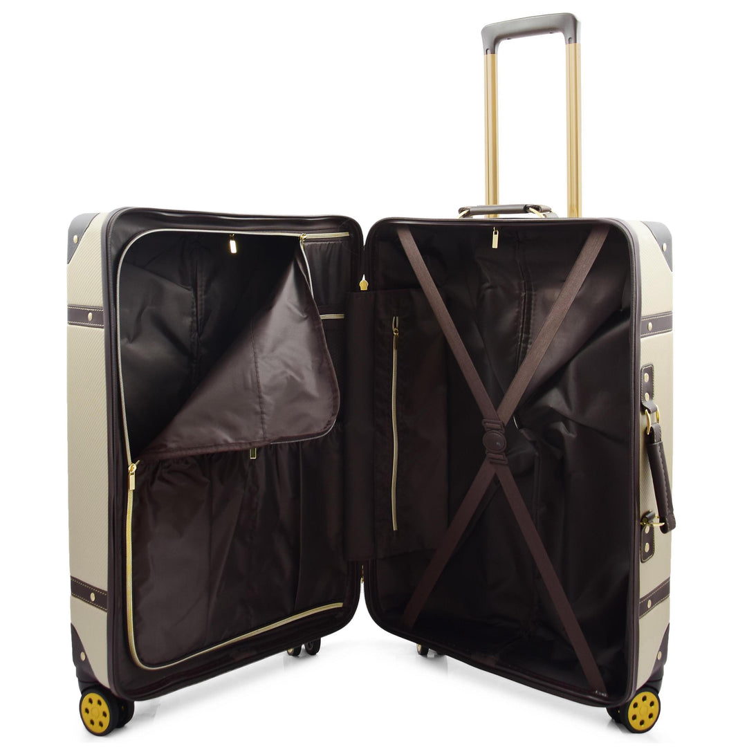 Four Wheel Hard Shell Classic Suitcase London