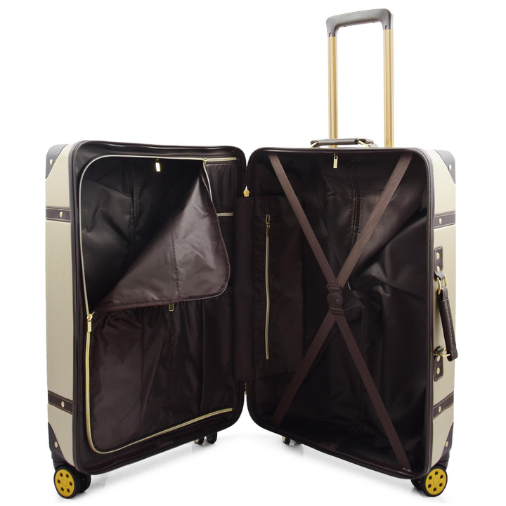 Four Wheel Hard Shell Classic Suitcase London