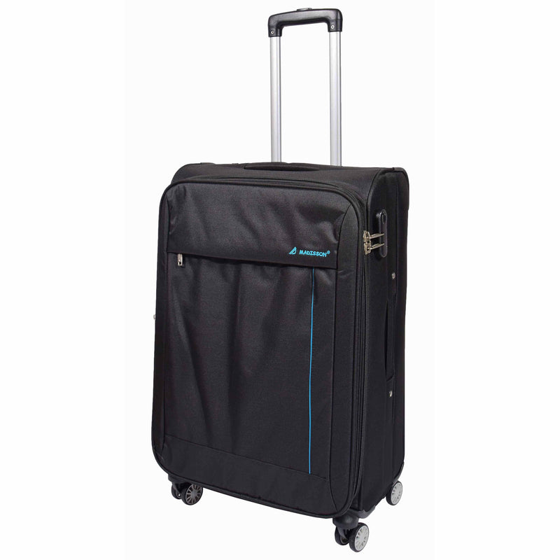 Soft 8 Wheel Spinner Expandable Luggage Malaga Black 6