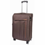 Soft 8 Wheel Spinner Expandable Luggage Malaga Brown 6