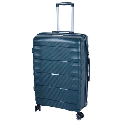 8 Wheeled Expandable ABS Luggage Miyazaki Green 7