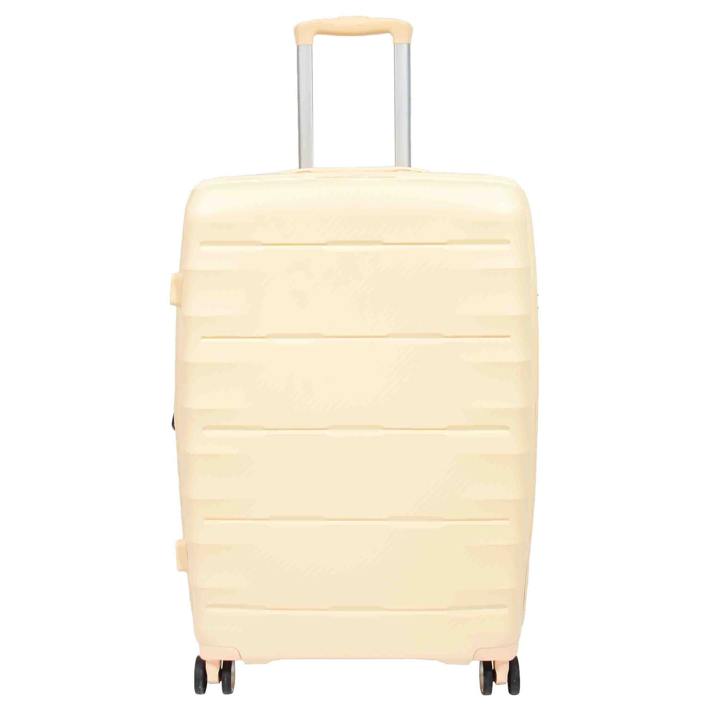 8 Wheeled Expandable ABS Luggage Miyazaki Off White 8