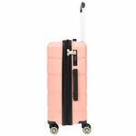 PP Hard Shell Luggage Expandable Four Wheel Suitcases Cygnus Rose Gold 10