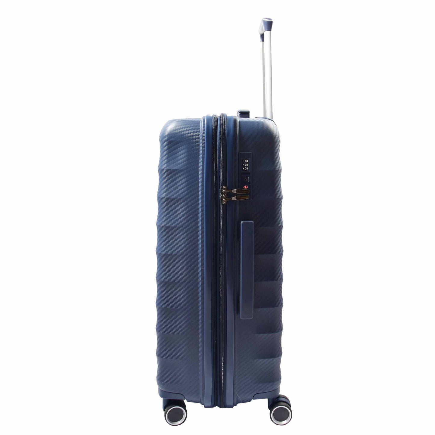 8 Wheeled Expandable ABS Luggage Miyazaki Navy 7