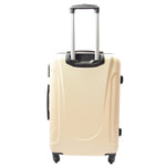 Four Wheel Suitcases Hard Shell Luggage Conney Off White 8