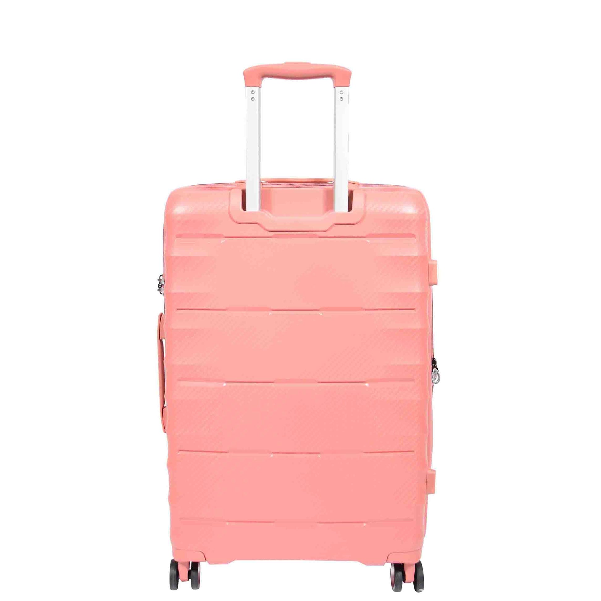 Wheeled Expandable ABS Luggage Miyazaki Rose Gold 10