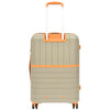 Expandable Wheeled Suitcases Solid Hard Shell PP Luggage Champagne Titania 10