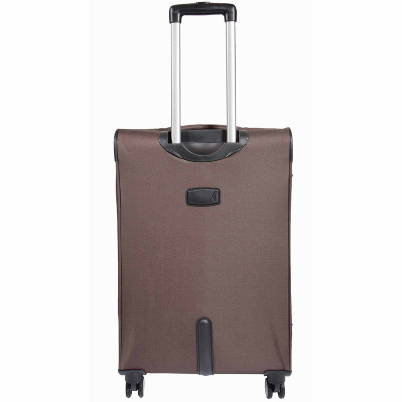 Soft 8 Wheel Spinner Expandable Luggage Malaga Brown 9
