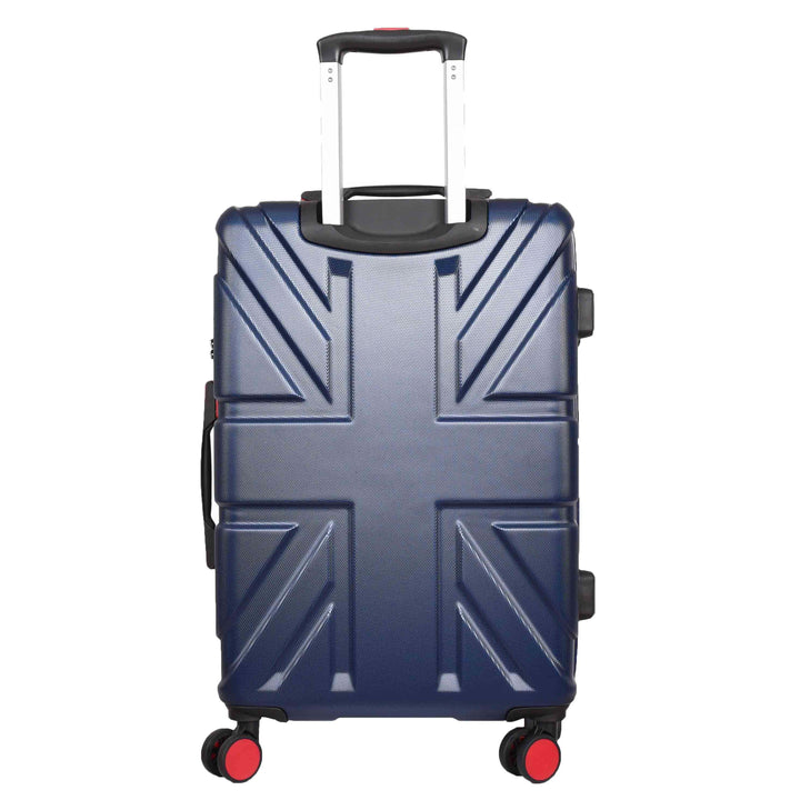 Four Wheel Hard Shell Suitcase Union Jack