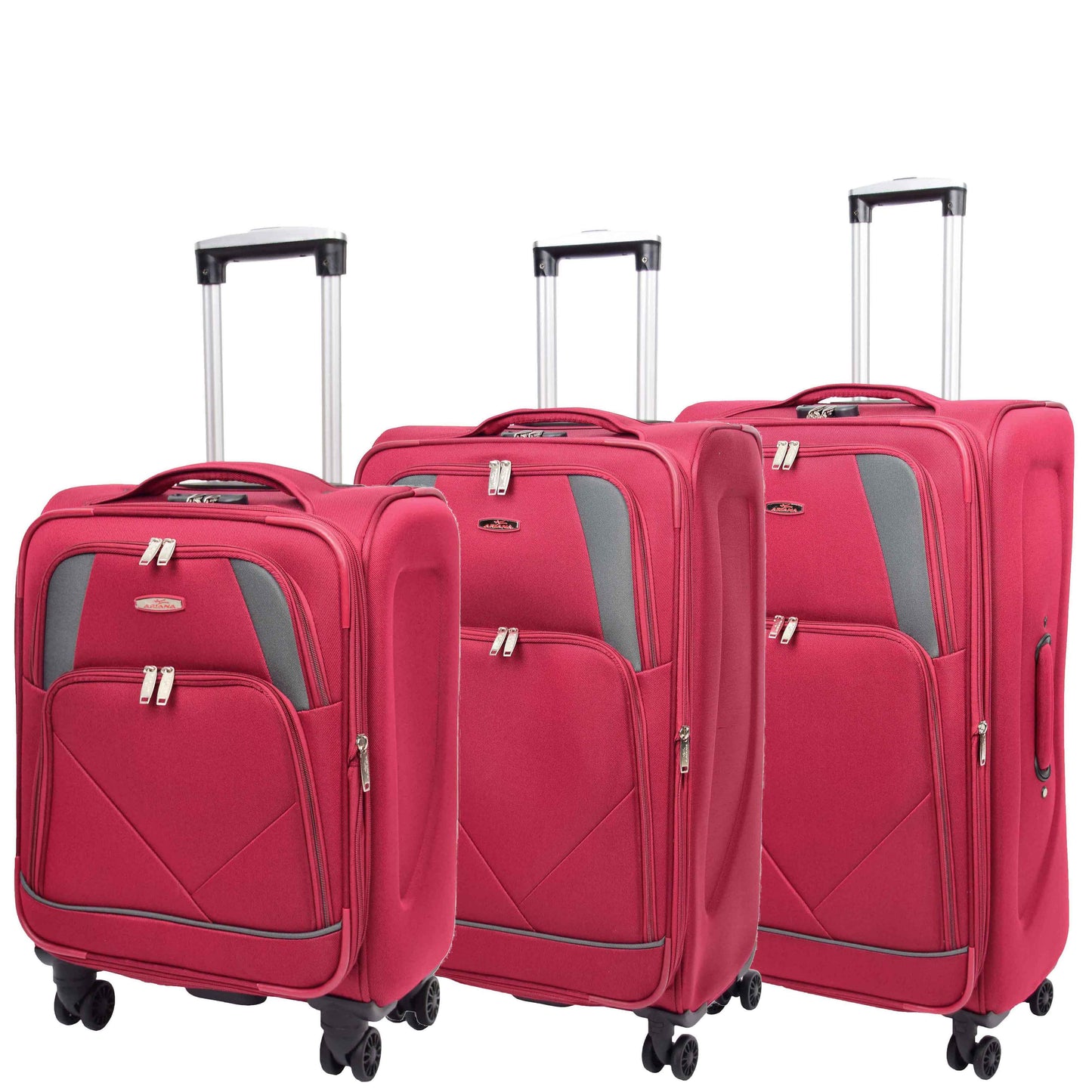 Four Wheel Lightweight Suitcase Columbia