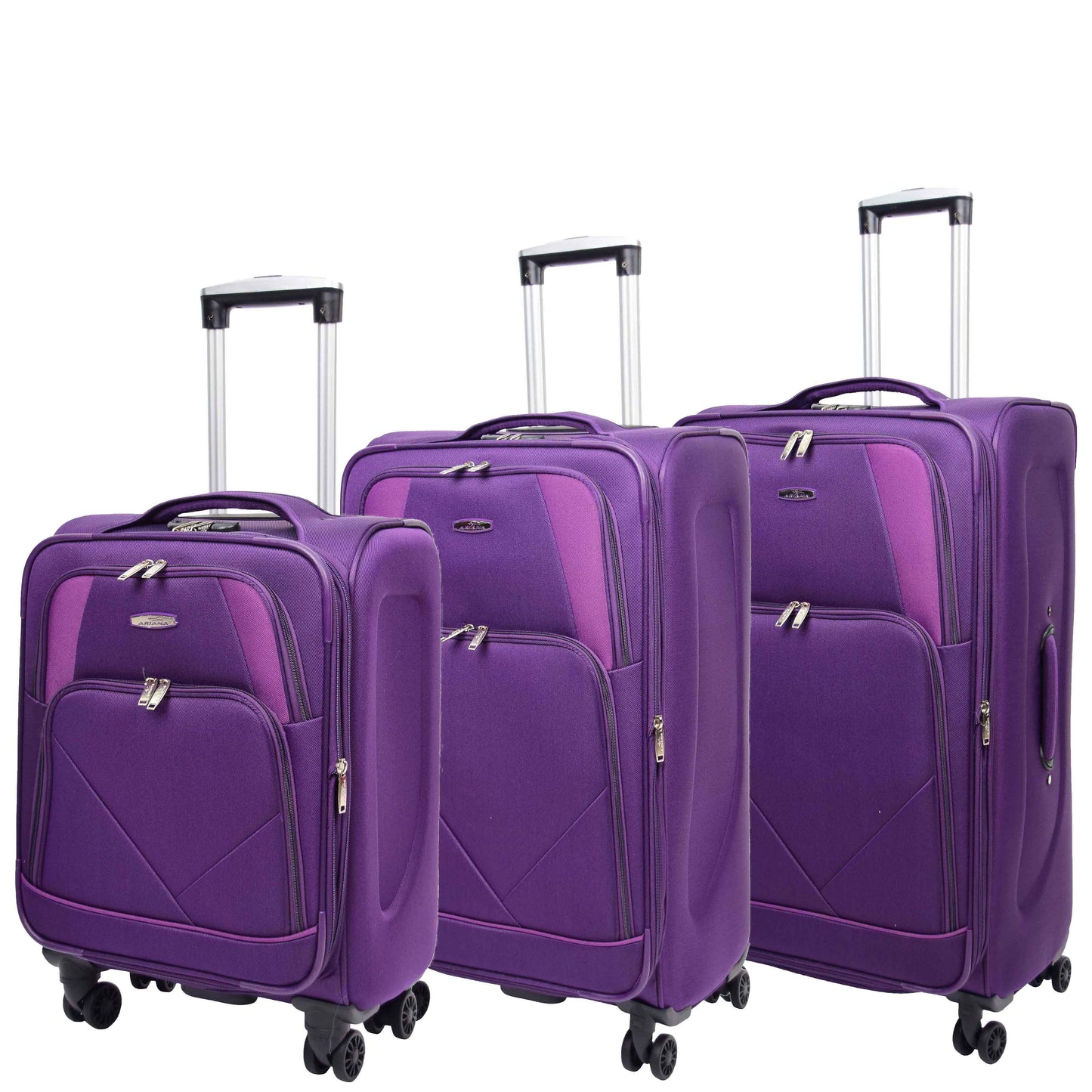 Four Wheel Lightweight Suitcase Columbia