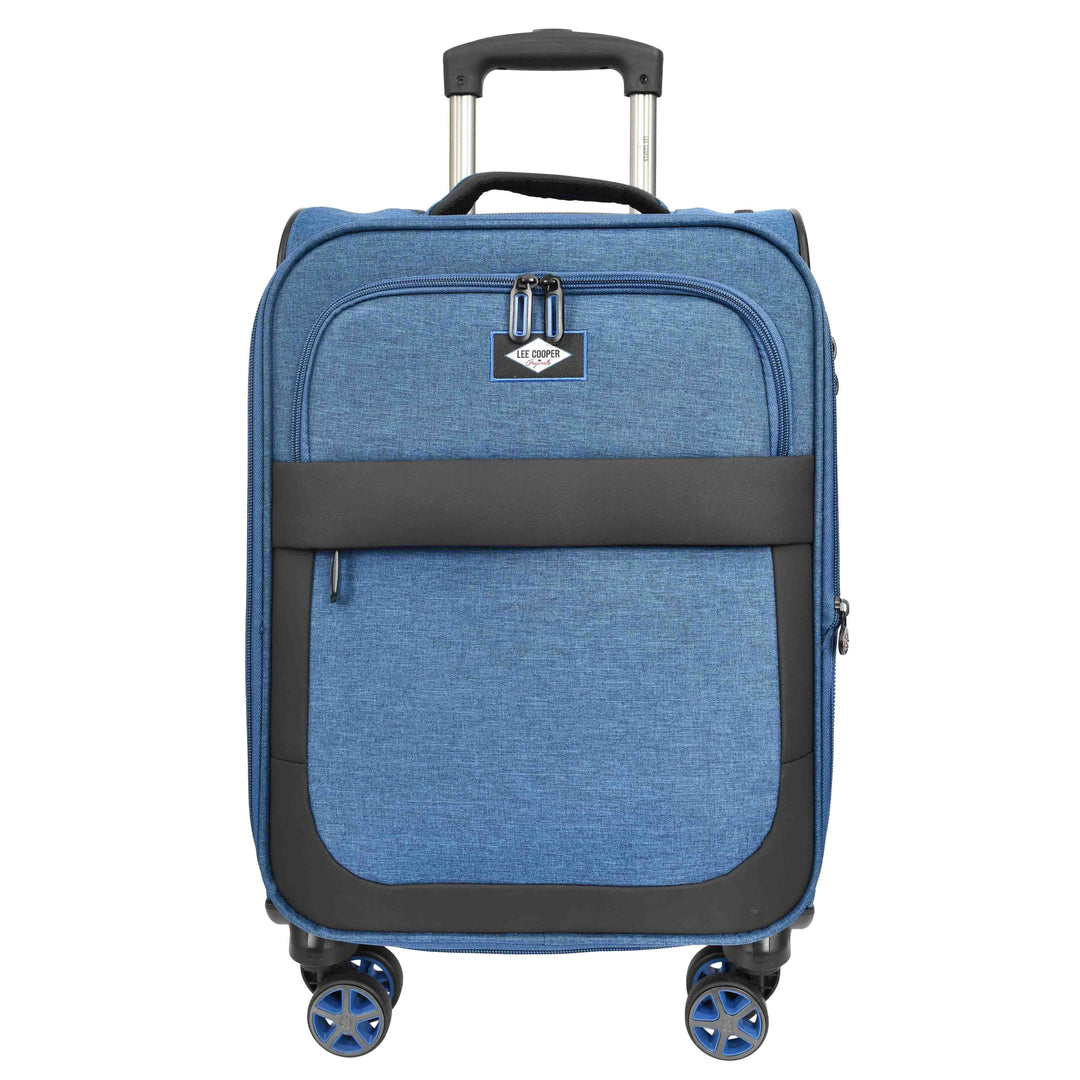 Soft Expandable Wheeled Luggage With Lock Nimbus Navy 12