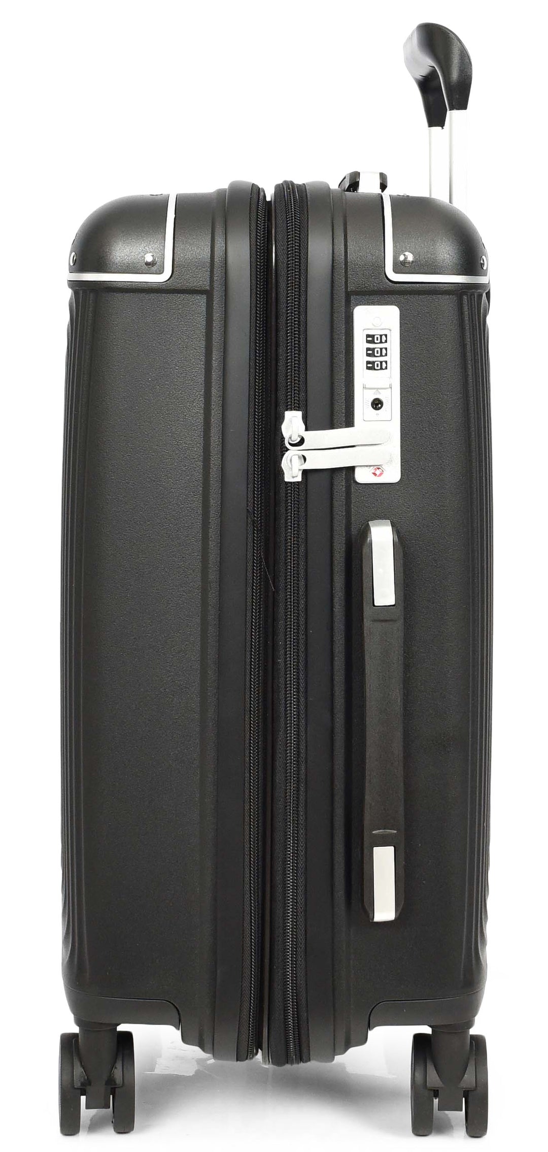 Expandable PP Hard Shell Luggage Suitcase with 360° Spinner Wheels Telescopic Handle Travel Trolley Bag HOL-1107
