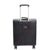 Four Wheel Suitcase Luggage TSA Soft Okayama Black 12 