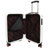 4 Wheel Spinner TSA Hard Travel Luggage Union Jack White 16