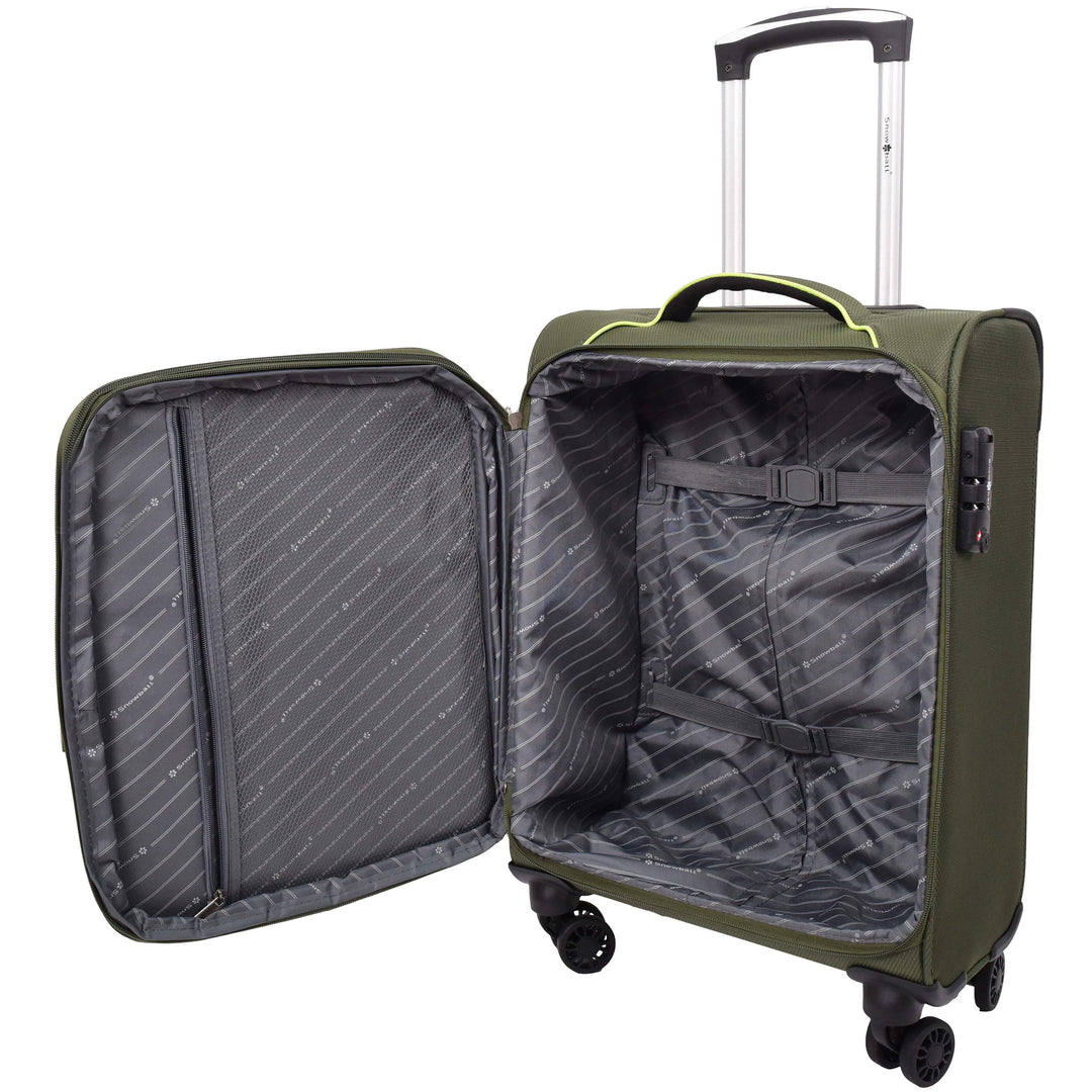 Four Wheel Suitcase Lightweight Soft Luggage HL22